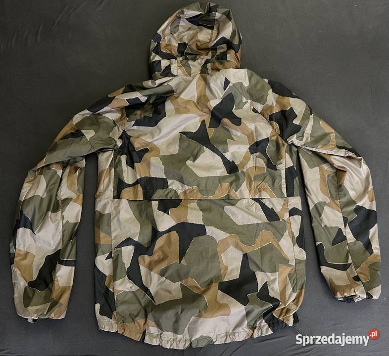 Kurtka z kapturem wiatrówka Adidas parka moro Kurtki i płaszcze Płock