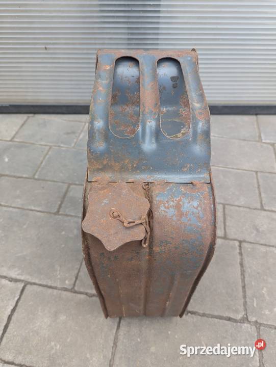 zabytkowy metalowy kanister 20l Krzeszowice