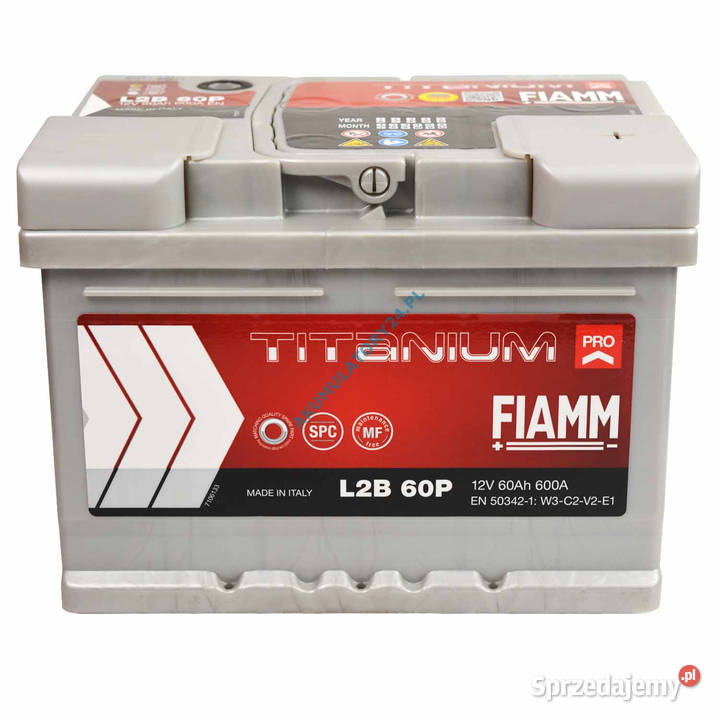 Akumulator FIAMM TITANIUM PRO 12V 60Ah 600A małopolskie