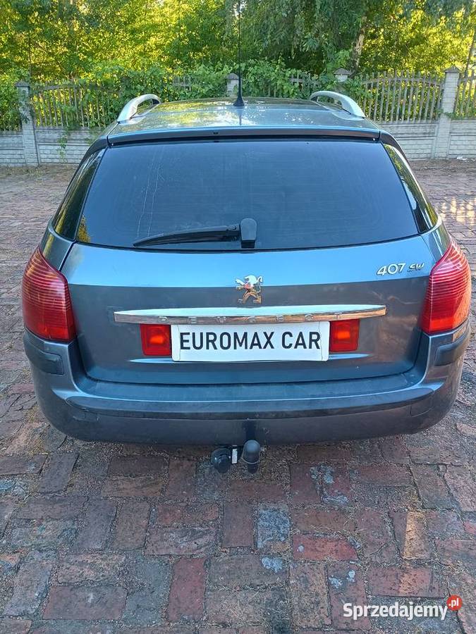 Zadbany Peugeot 407 diesel 20 Ruda Śląska