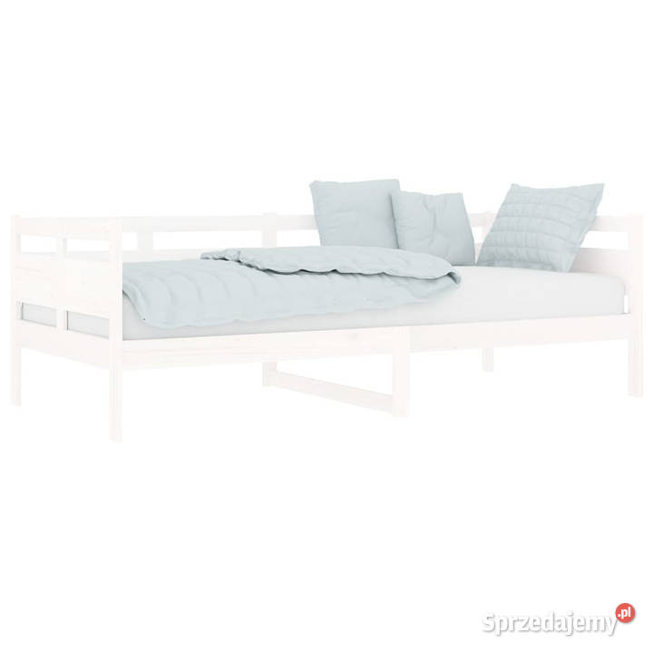 Łóżko dzienne białe lite drewno sosnowe 90x200 Warszawa sprzedam