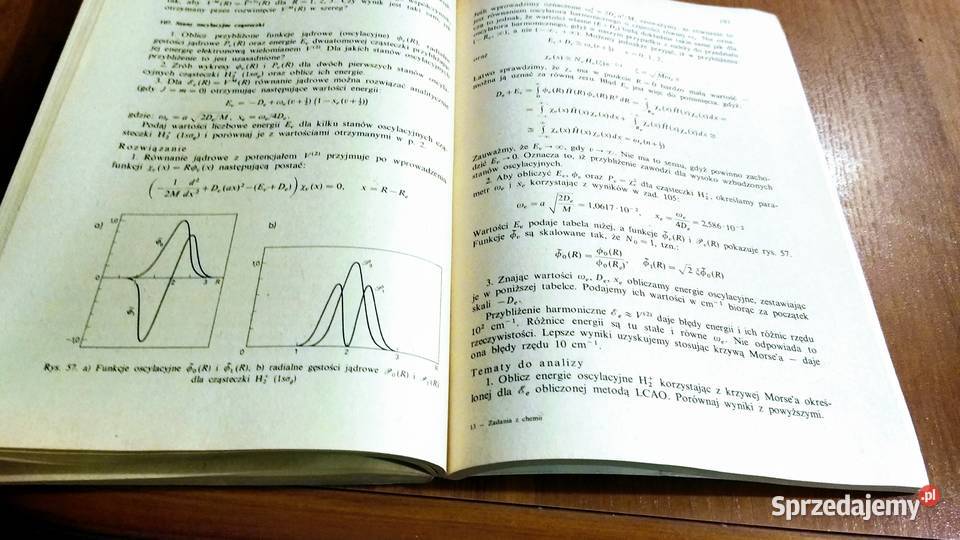 Zadania z chemii kwantowej Pyżalski Kręglewski Gdańsk