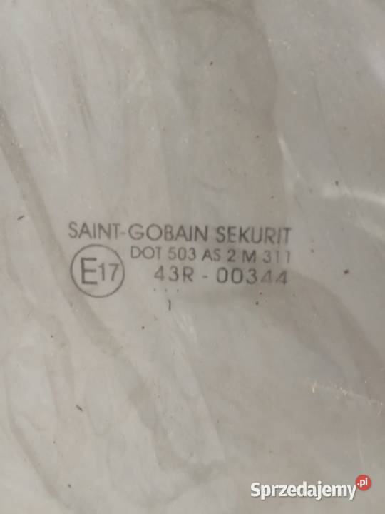 Szyba Boczna Prawa Przednia Chevrolet Aveo 06 Bralin