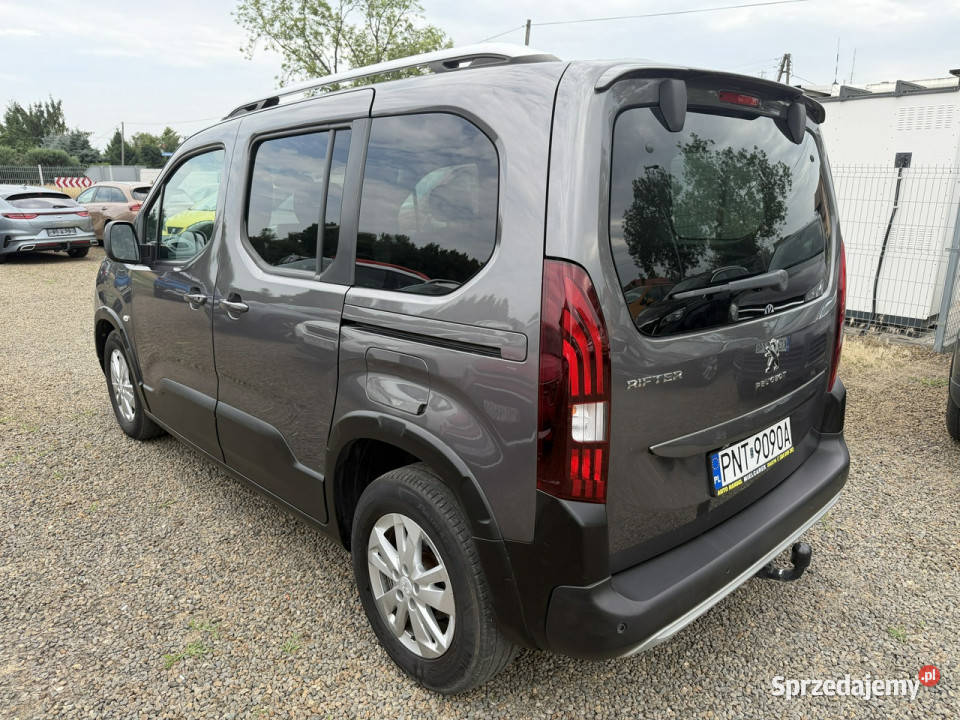 Peugeot RIFTER navi klimatronic kamera gwarancja ABS wielkopolskie Zbąszyń
