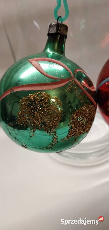 bombki choinkowe PRL małopolskie Bukowno