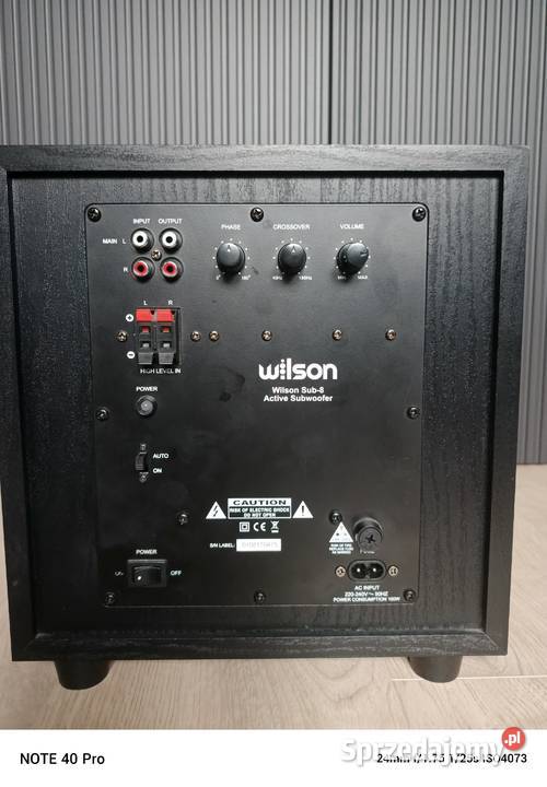 Subwoofer aktywny Wilson SUB8 Rzeszów