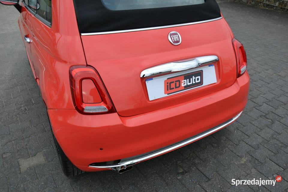 Fiat 500 12 benzyna 70climatronic virtual 70KM Samochody osobowe Kęty