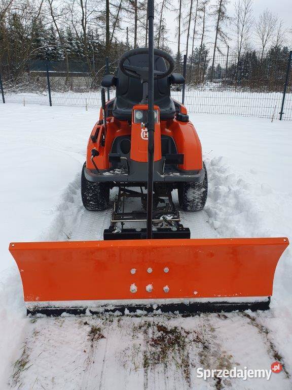 Lemiesz pług do śniegu do traktorka Husqvarna