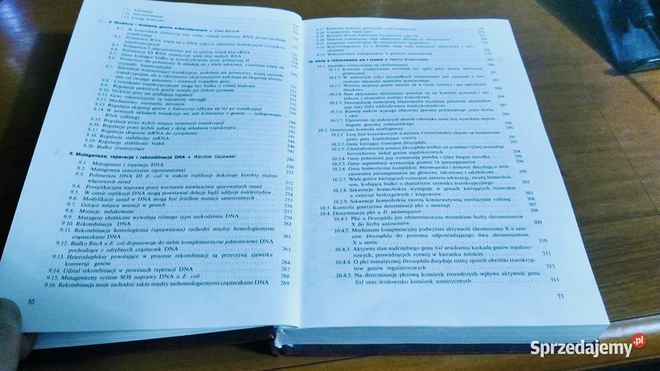 Genetyka molekularna PODRĘCZNIK Piotr Węgleński studia Gdańsk