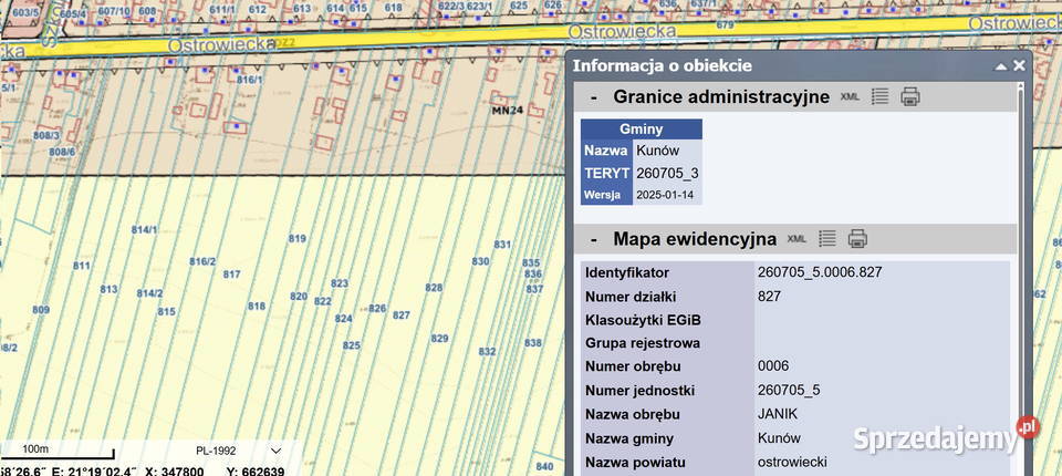 Na sprzedaż działka 175 ha Janik gmina Kunów