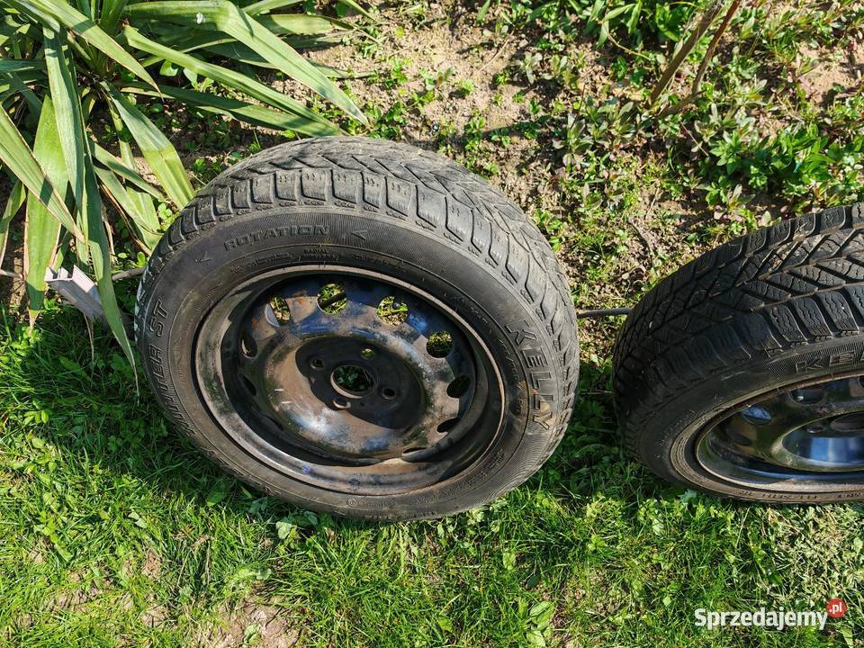 Felgi stalowe R 14 z oponami stalowe Samochodowe podkarpackie Dębica