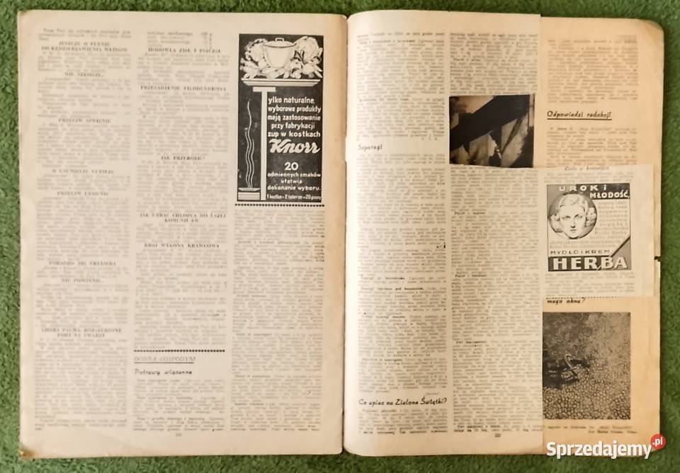 5 numerów Mojej Przyjaciółki z lat 30 sprzedam