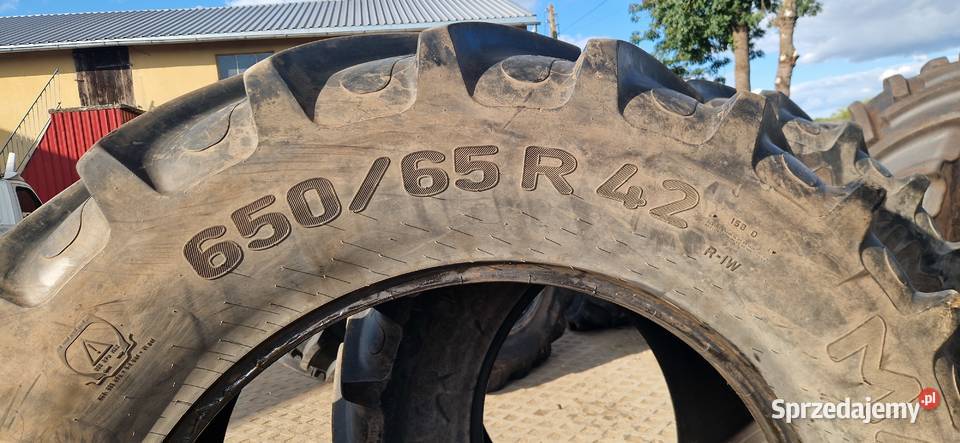 65065r42 Trelleborg Maximo 90 bieżnik 2020r bez Opony rolnicze Nowe Miasto Lubawskie