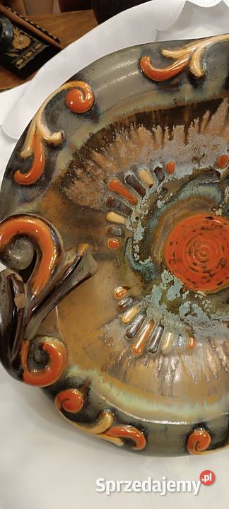Ceramiczna patera Stettin Niemcy lata 30te Porcelana i szkło Kraków