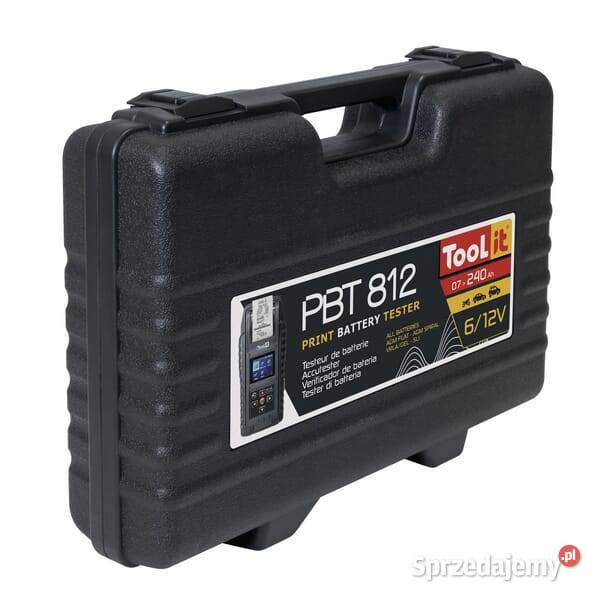 Tester akumulatorów PBT812 076686GYS Prostowniki i kable rozruchowe Motoryzacja Kamionna sprzedam
