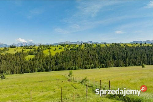 Działka budowlana z widokiem na Tatry BUSTRYK