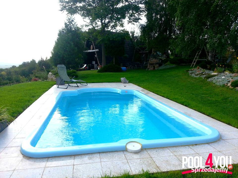 Basen ogrodowy poliestrowy gotowy 6x3x14 Opole