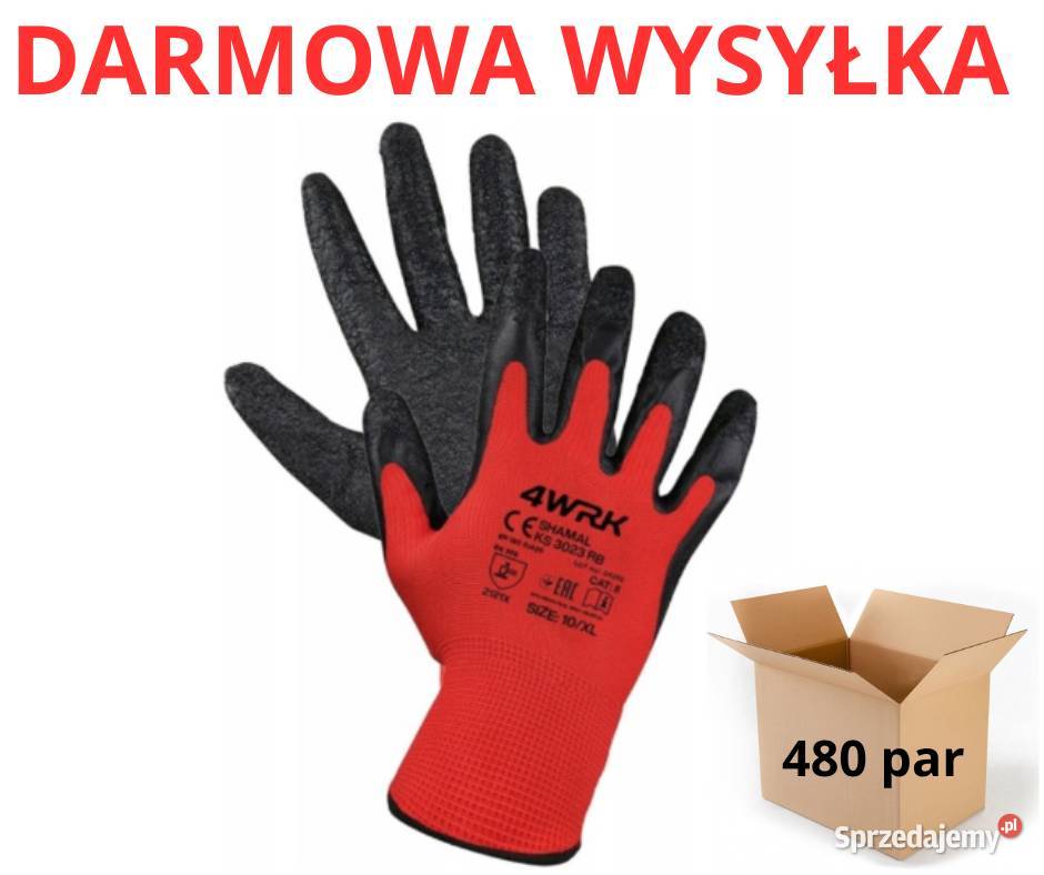RĘKAWICE RĘKAWICZKI SHAMAL ROBOCZE WAMPIRKI Włocławek