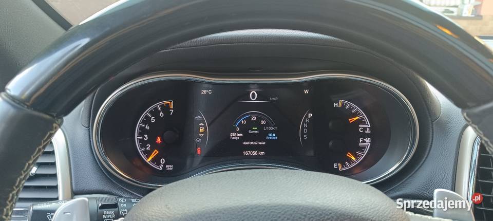 Jeep Grand Cherokee WK2 Overland Gliwice