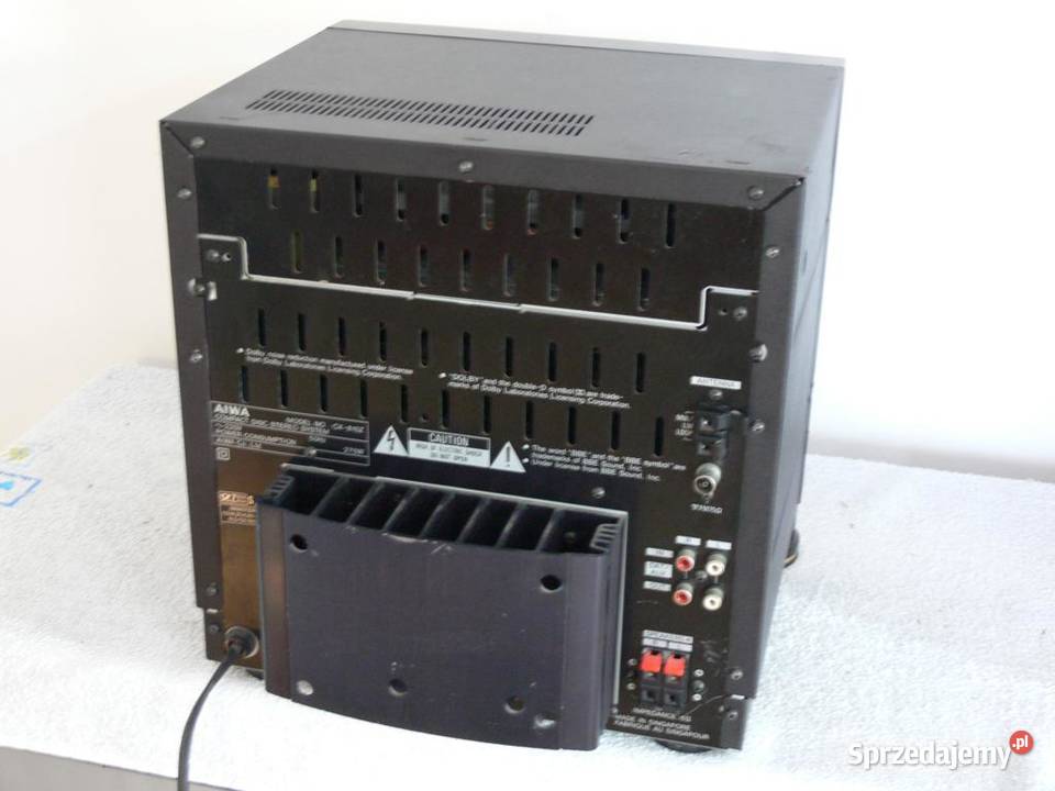 Wzmacniacz, korektor, radio i CD Aiwa. 270 wat. WYSYŁKA