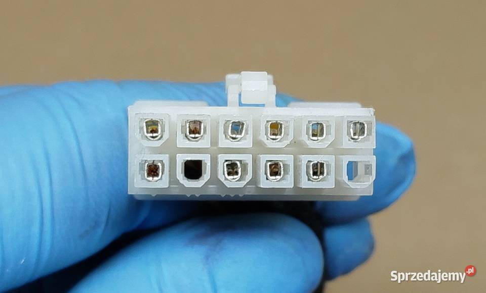 KABEL ZASILAJĄCY ZŁĄCZE PCIE 12 PIN NA 10 PCIE Mielęcin sprzedam