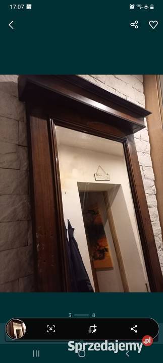 Stare zabytkowe lustro art deco vintage Lustra