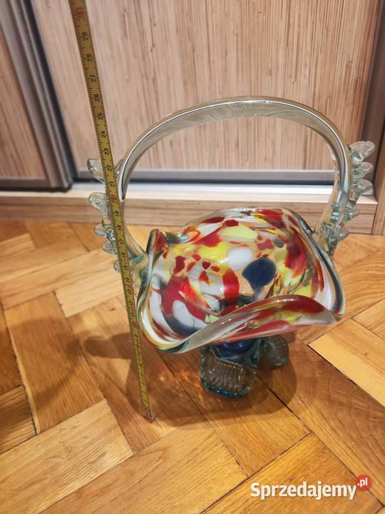 Koszyk owocarka z czasów PRLu łódzkie Łódź