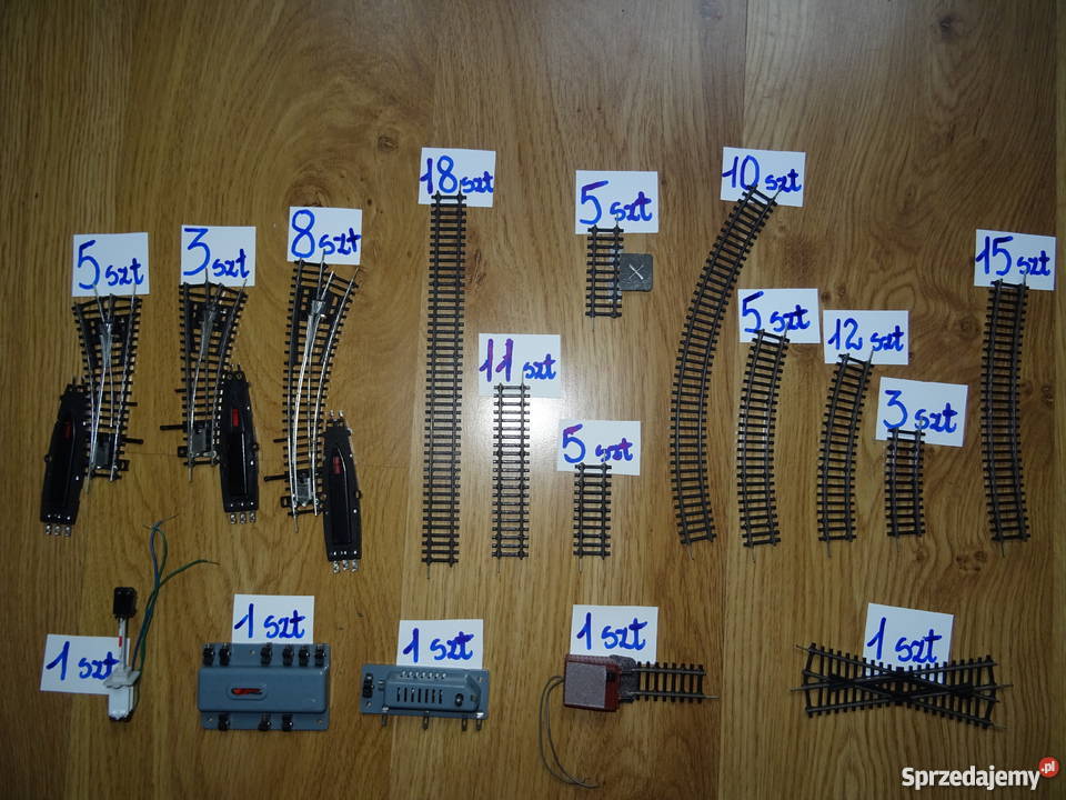 Modele kolejowe Berliner TTBahnen duży zestaw
