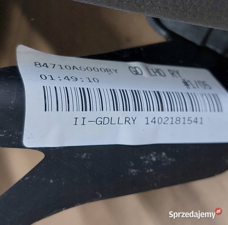 Hyundai I30 II 1417R DESKA ROZDZIELCZA PODUSZKI Części samochodowe Oleśnica