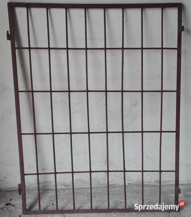 Kraty metalowe 7 sztuk zabezpieczenie solidne łódzkie Tomaszów Mazowiecki sprzedam