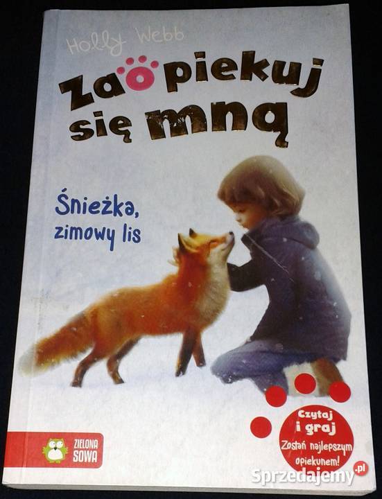 Zaopiekuj się mną Śnieżka zimowy lis Holly Webb miękka Chełm
