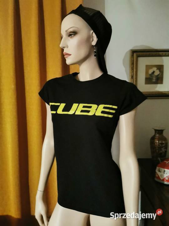CUBE oryginalna koszulka M Damska 100 Bawełna Łódź