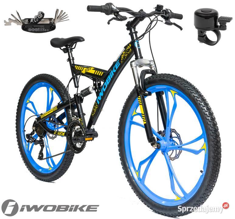 Rower Męski Damski Górski 26 IWOBIKE Shimano MTB Gorlice