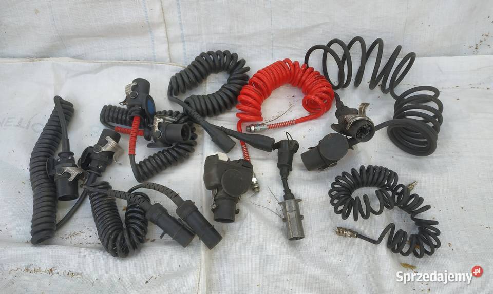 Kabel przewód spiralny do naczepy EBS ABS mazowieckie Warszawa