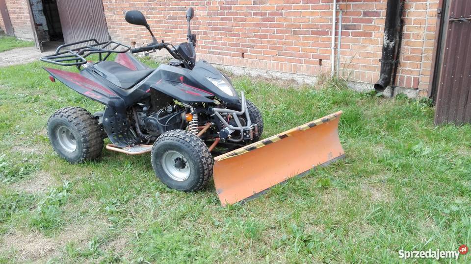 Quad FUXIN FXATV 005 zarejestrowany z pługiem pełny VAT Pozostałe Widawa sprzedam