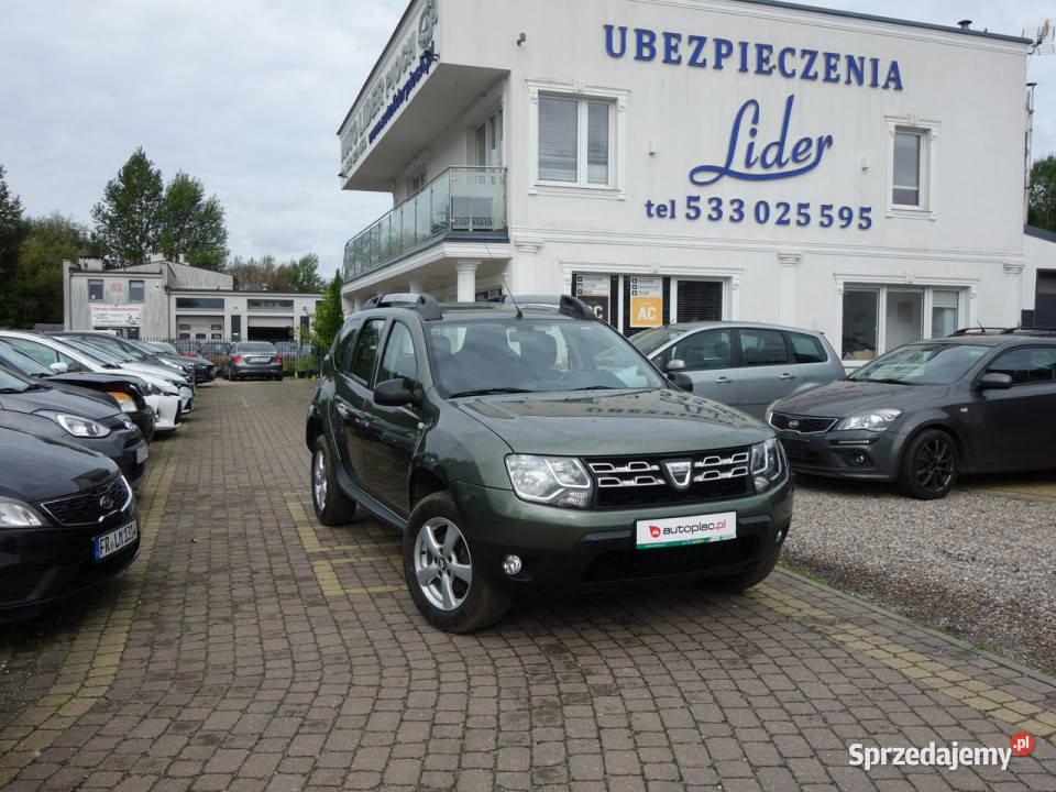 Dacia Duster Dacia Duster 2014 12 benzyna 125 ESP pomorskie Słupsk sprzedam