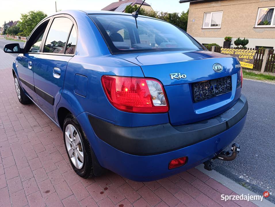 Kia Rio sedan 14 benzyna 2009r Lgota-Mokrzesz