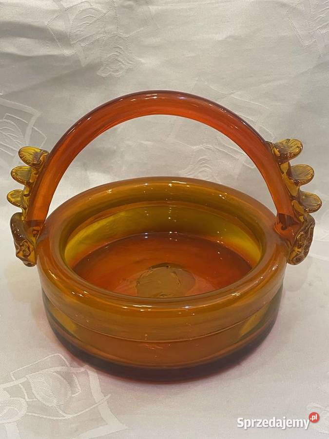 Zestaw koszyczków Krakowski Instytut Szkła małopolskie Kraków sprzedam