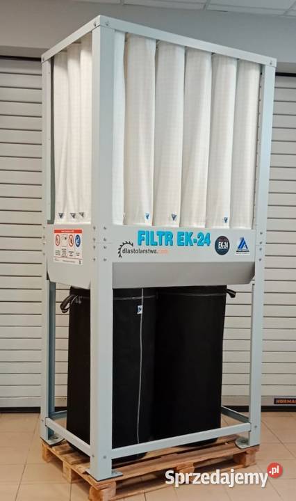 FILTR EK24 odciąg trocin o wydajności 4800 mh Stalowa Wola