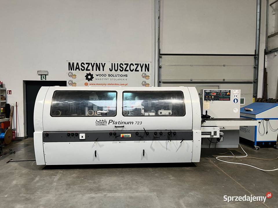 Strugarka czterostronna Leadermac Platminu 723 Juszczyn sprzedam