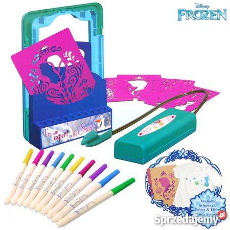 AIR BRUSH Spray do Malowania Frozen Kraina Lodu Plastik