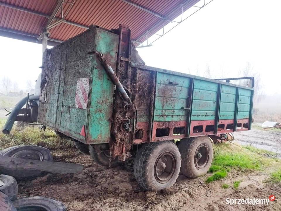 Rozrzutnik obornika Fortschritt 10ton Trutowo sprzedam