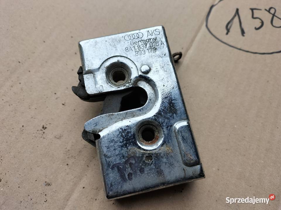 Audi 80 B4 80B4 8A1837016A ZAMEK DRZWI PRZÓD Zamki, wkładki i kluczyki Kamień-Kolonia