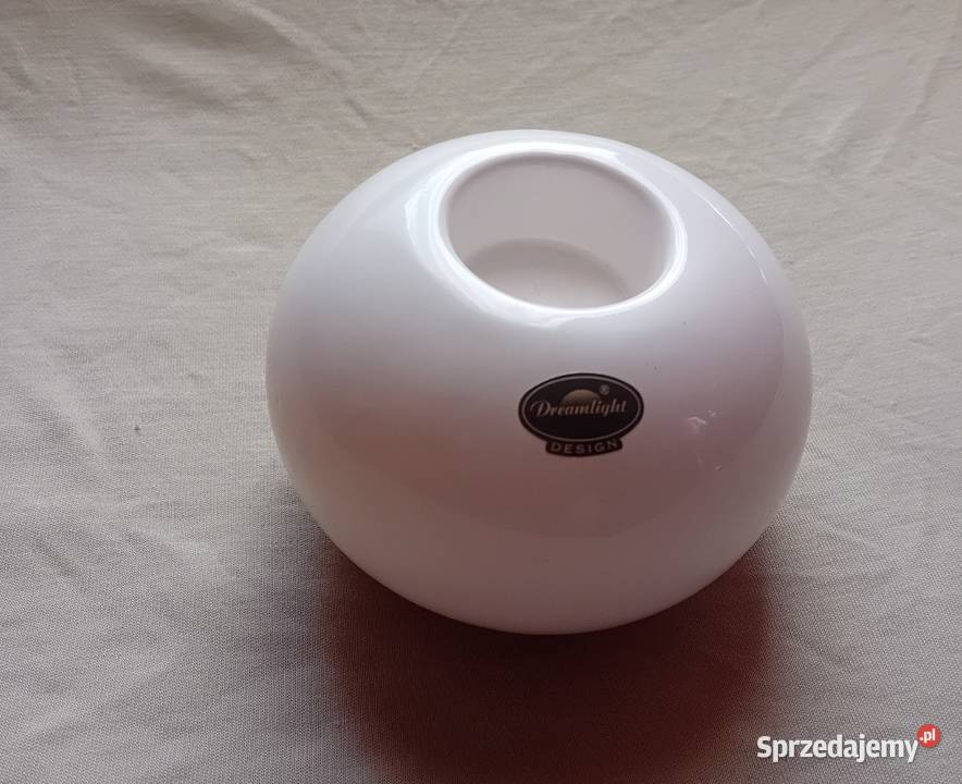 Ceamiczny świecznik Vintage w formie kupi Koźminek sprzedam