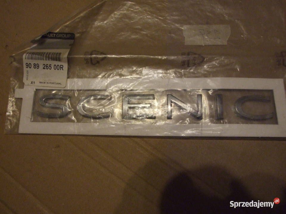 Napis emblemat logo monogram znaczek Renault Motoryzacja Białystok