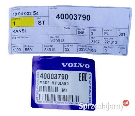 VOLVO XC60 II zaslepka haka holowniczego przod Bielany Wrocławskie