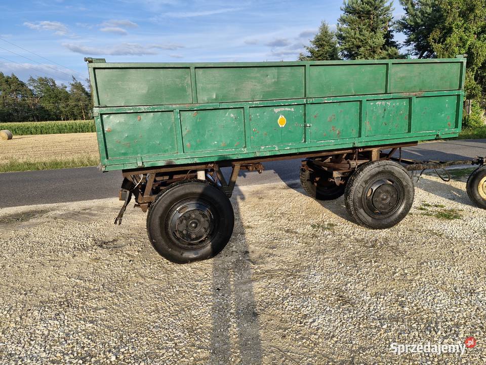 Przyczepa Wywrotka SANOK D44B Podwójne burty Tuszyn