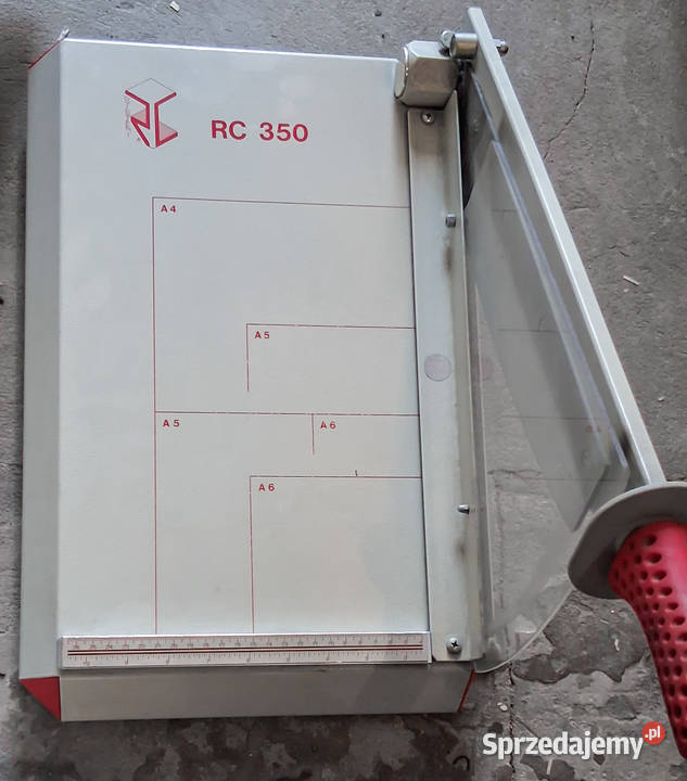 Gilotyna do papieru RC 350 Częstochowa