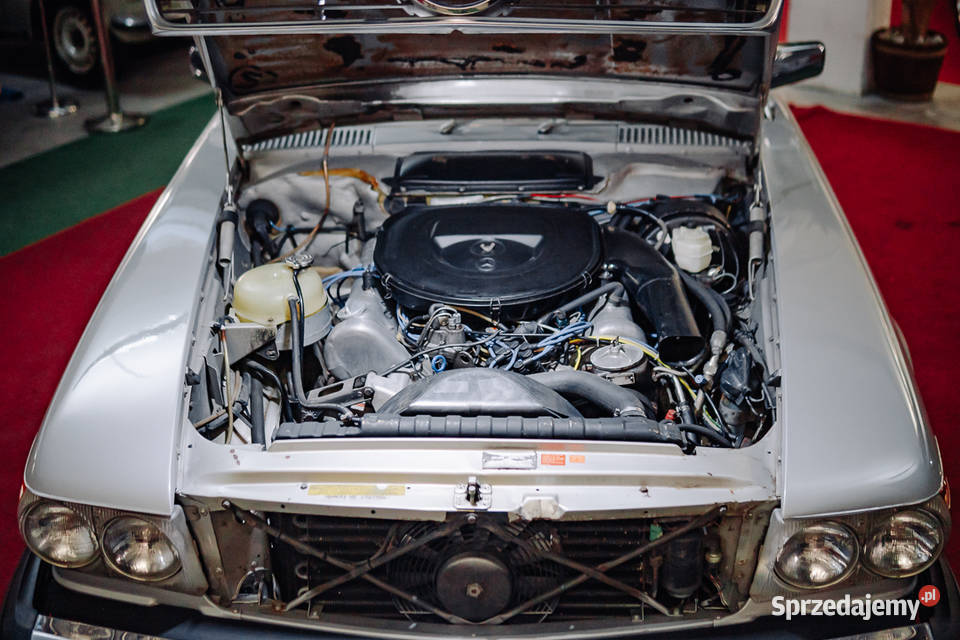 Mercedes 450 SLC Czerwony Środek Bez Korozji wspomaganie kierownicy Zgierz