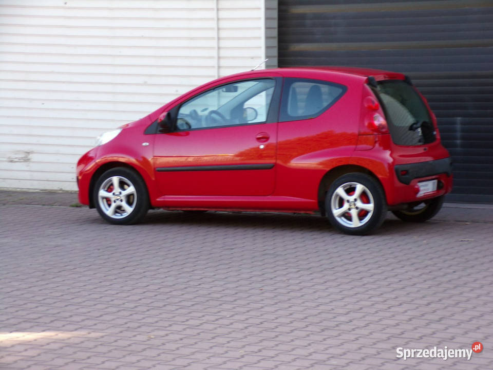 Peugeot 107 Klimatyzacja Gwarancja Lift 10 2011r kurtyny powietrzne 107 Mikołów